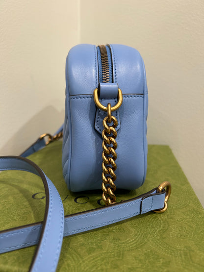 NEW GUCCI GG MARMONT SMALL SHOULDER BAG