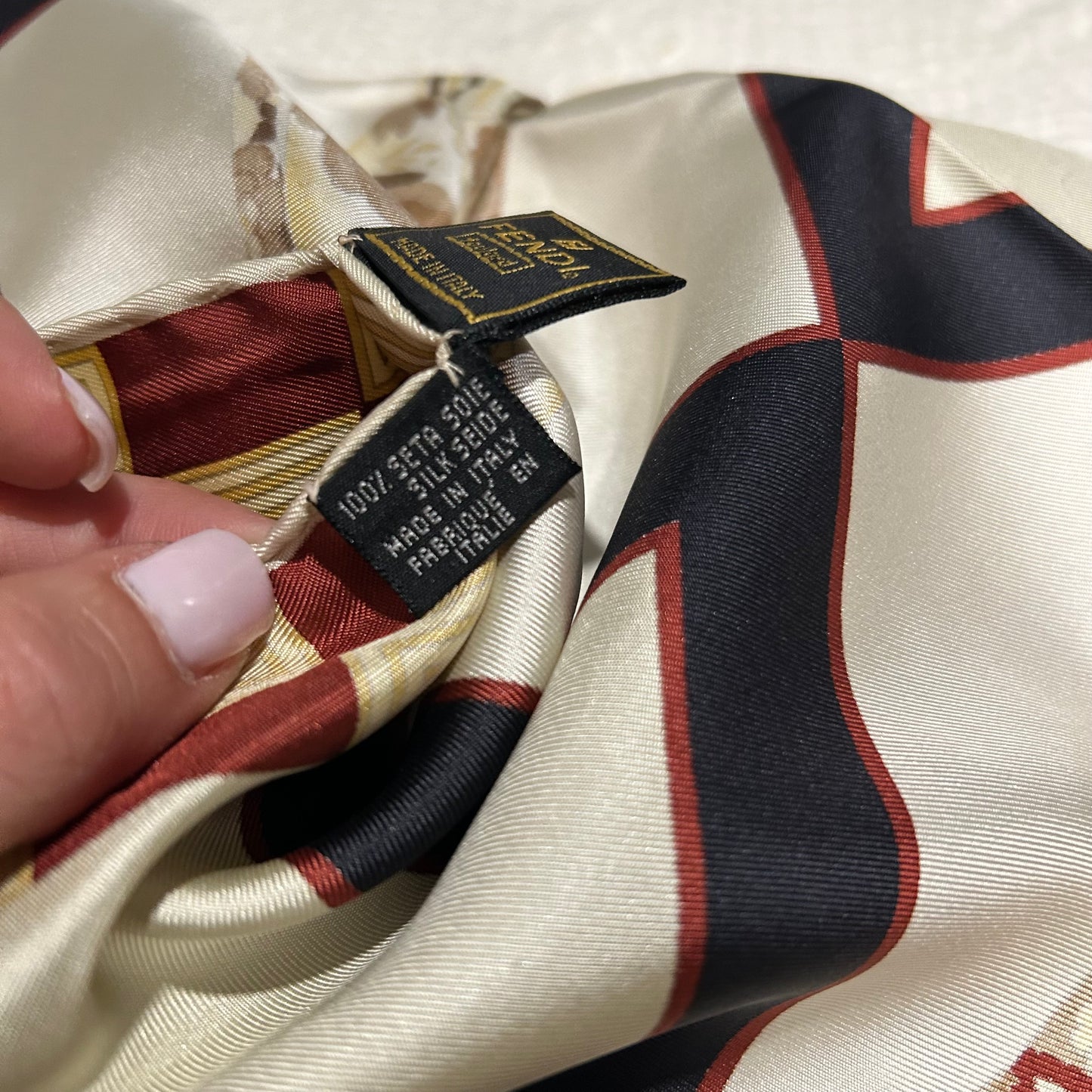 Fendi Silk Scarf