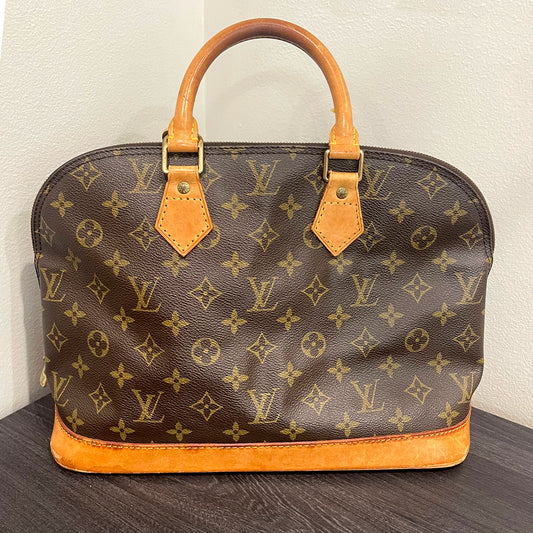 SOLD! Louis Vuitton Monogram Alma with Lock & Key