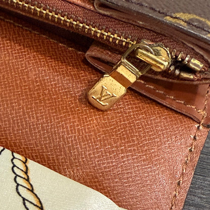 #1101-15 LOUIS VUITTON Monogram Monceau 27 with Removable Chain