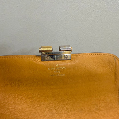 #1101-01 LOUIS VUITTON Limited Edition Portefeuille Elysee Wallet with Removable Chain