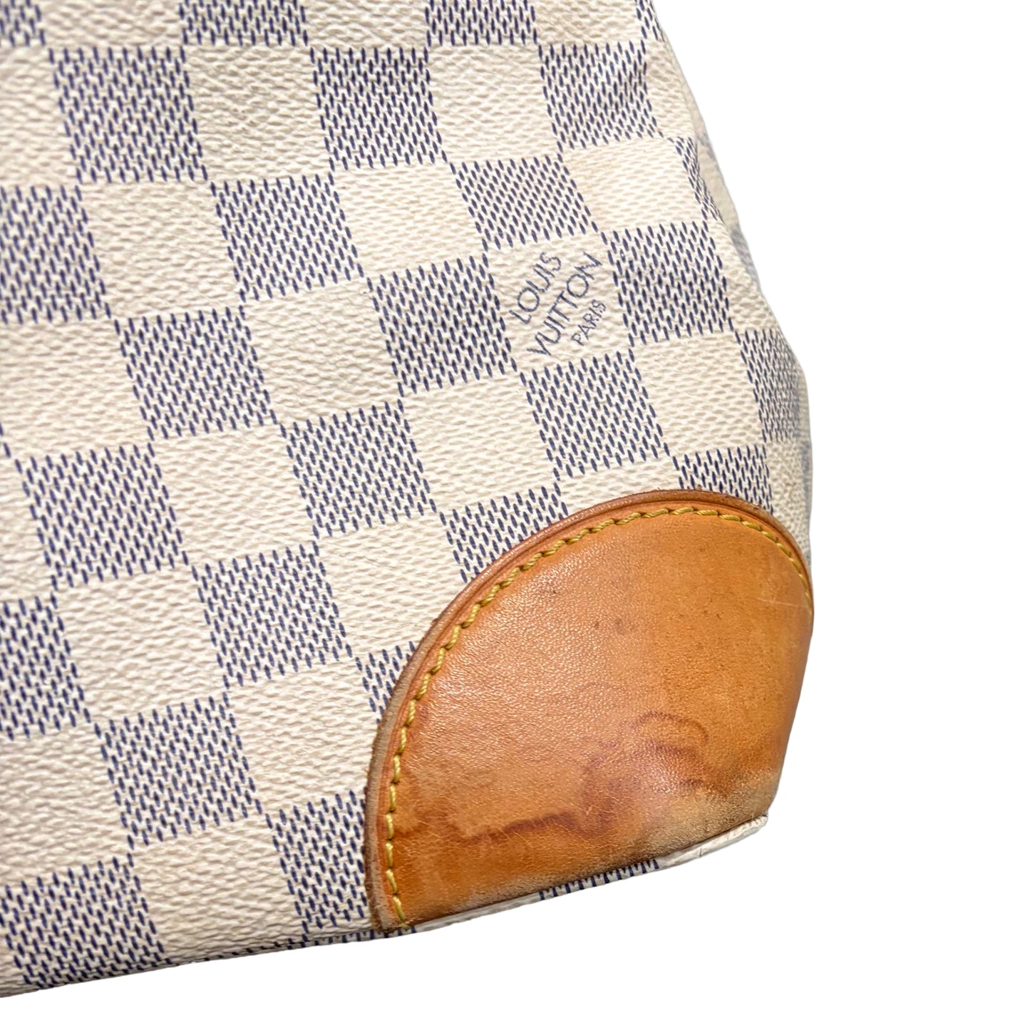 #8215 LOUIS VUITTON Damier Azul Hampstead MM