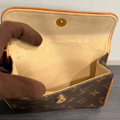 #9119 LOUIS VUITTON Florentine with Original Vachetta Leather Strap