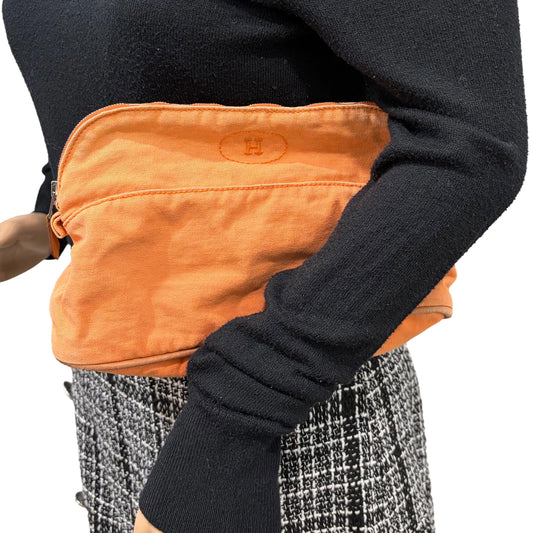 #1101-09 HERMÈS Cosmetic Travel Pouch