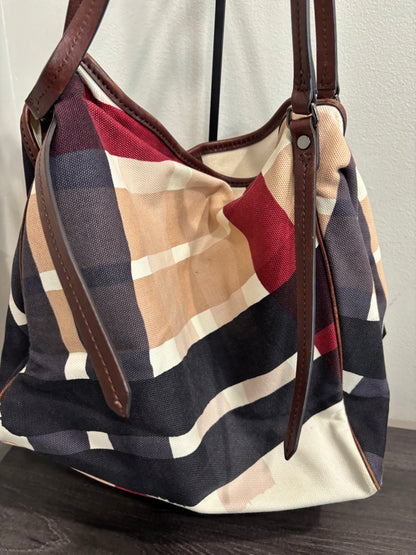 8870 BURBERRY Canvas Tote