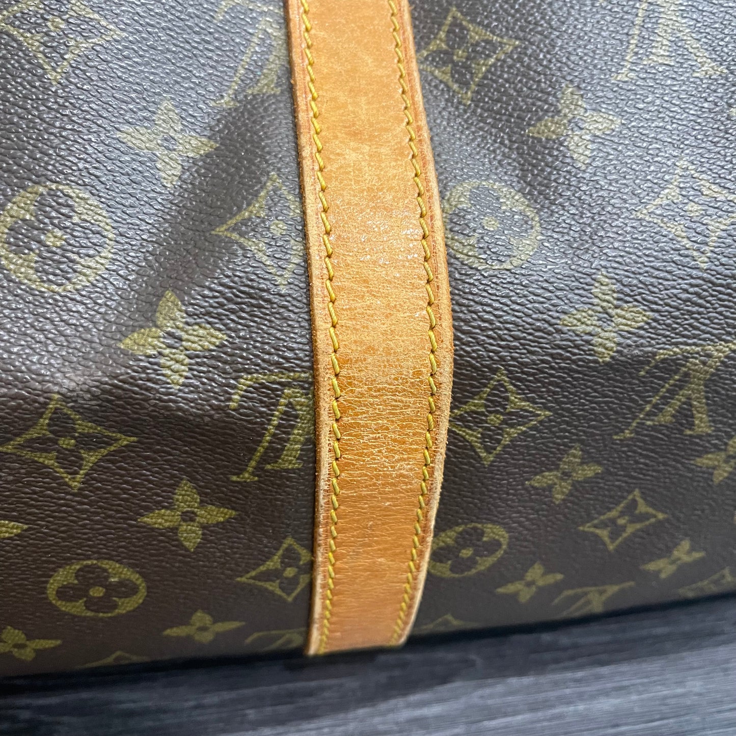 SOLD! Louis Vuitton Monogram Keepall 45 with Lock & Key