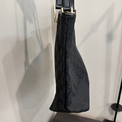 8861 GUCCI Black Canvas Eclipse Tote