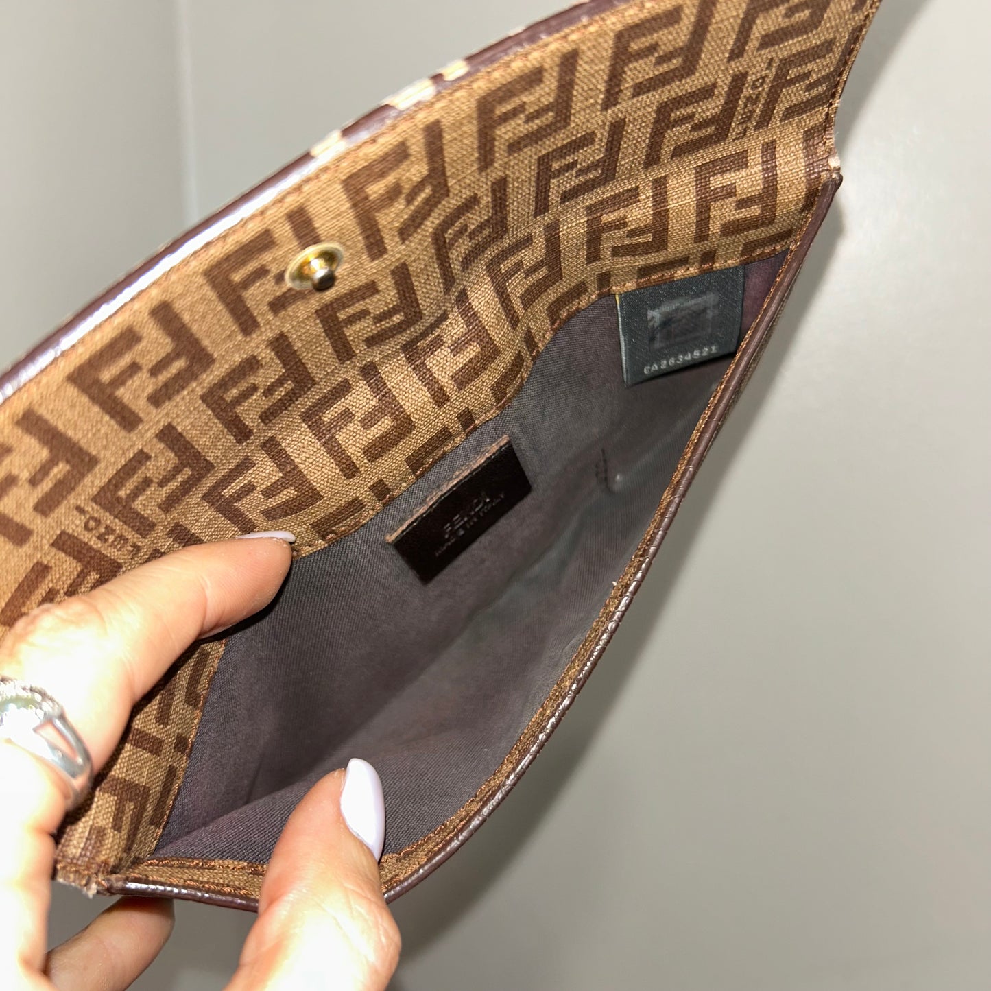 SOLD! Fendi Long Wallet