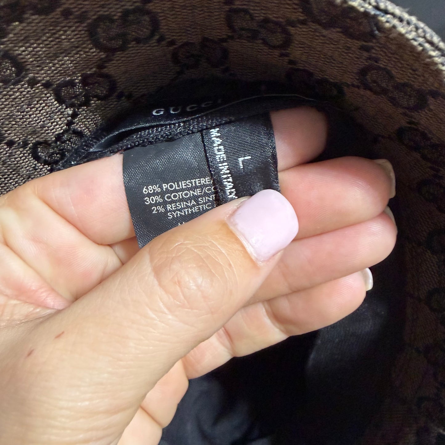 GUCCI Canvas Hat