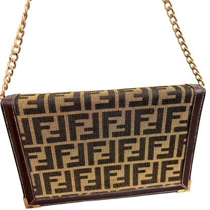 1215-07 FENDI Vintage Zucca Pouch