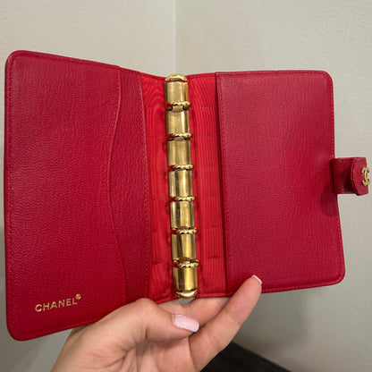 #402 CHANEL Red Agenda