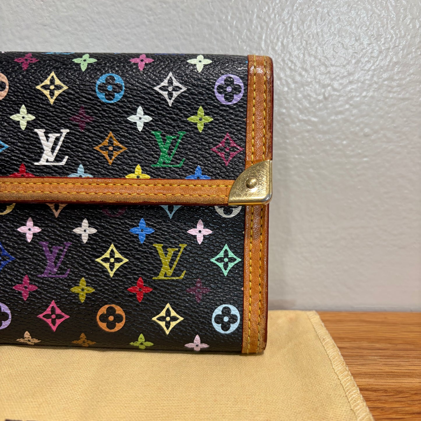 #3217 LOUIS VUITTON Murakami Wallet