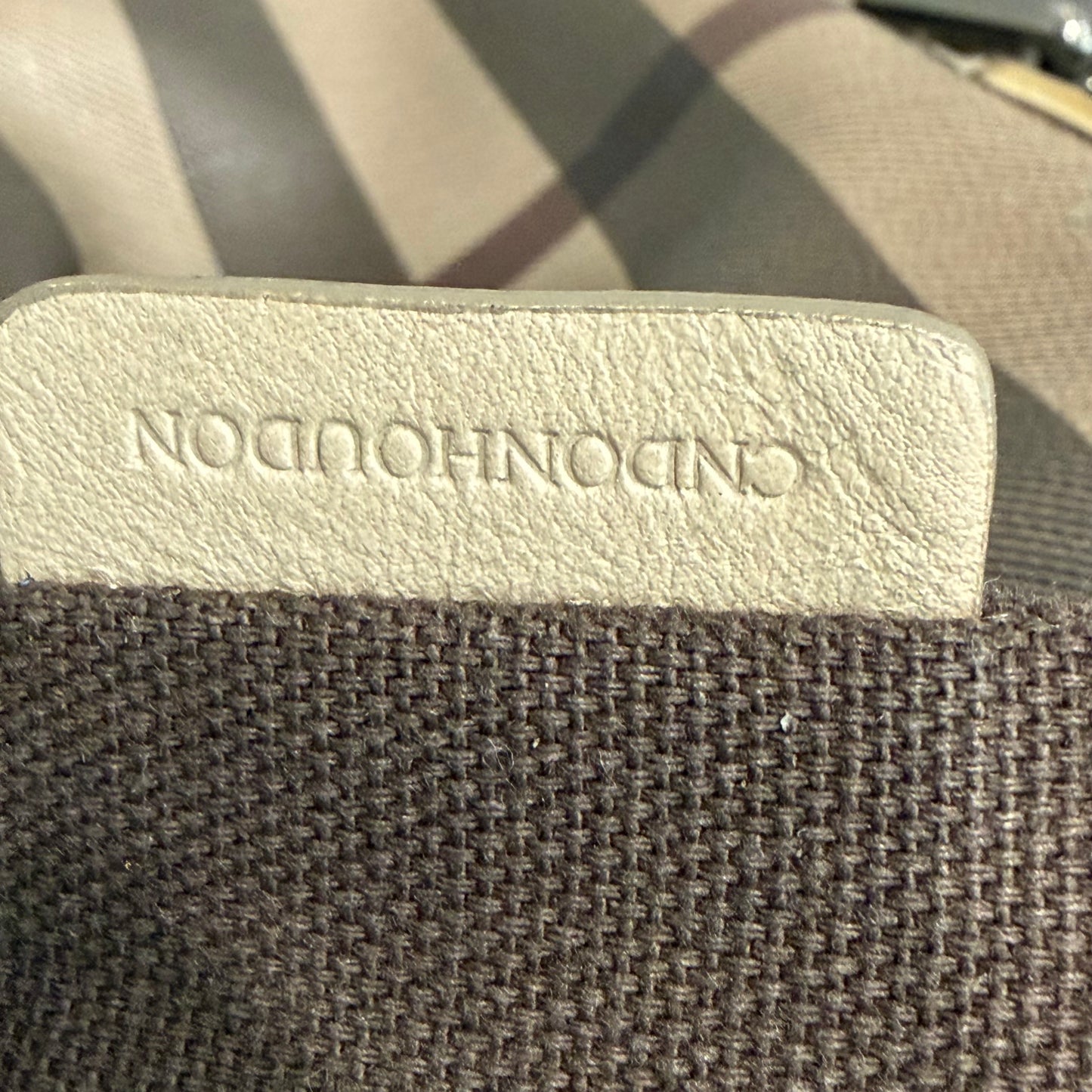 1215-02 BURBERRY Smoked Trench Coated Canvas Hartham Crossbody