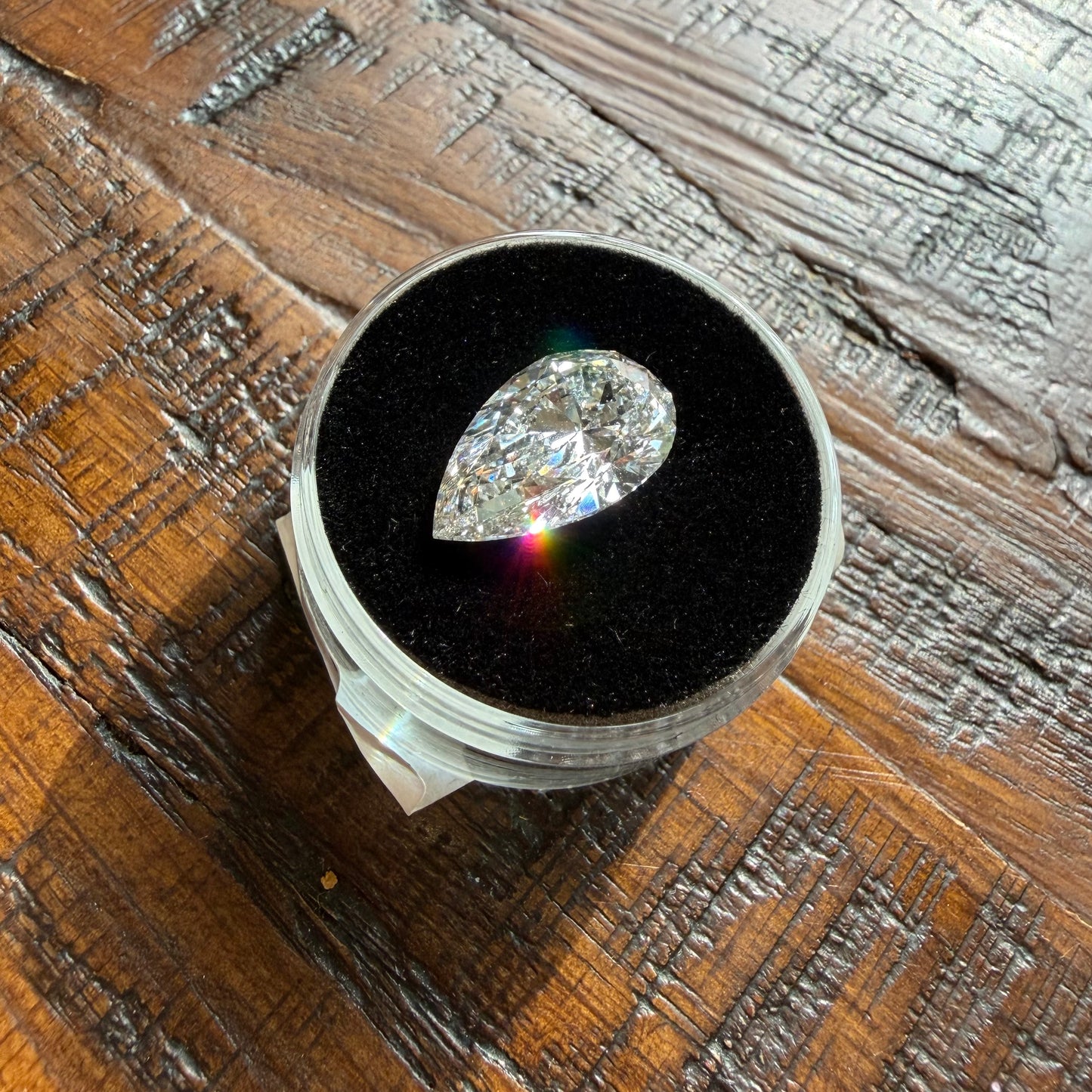 #1104 4.48ct Pear Brilliant Lab Diamond
