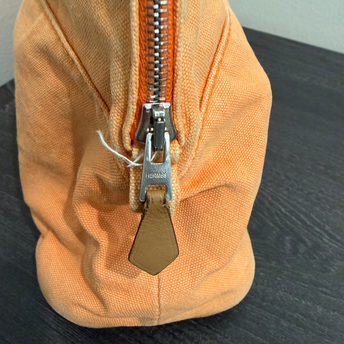 #1101-09 HERMÈS Cosmetic Travel Pouch