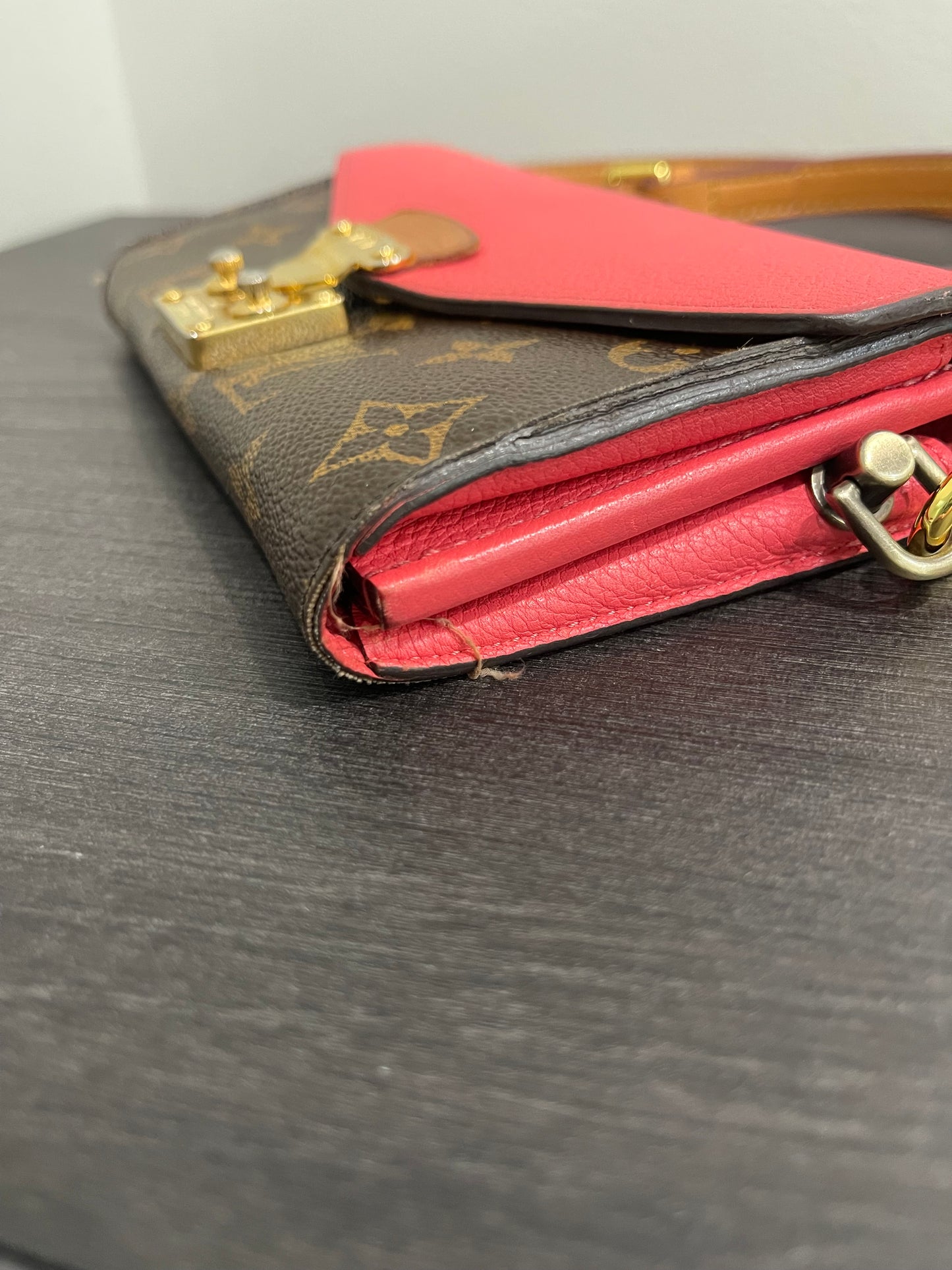 Louis Vuitton Monogram Rose Pallas Wallet & Storage Box