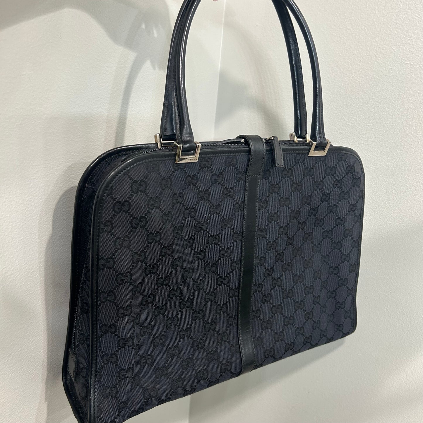 #220 Gucci Canvas Tote