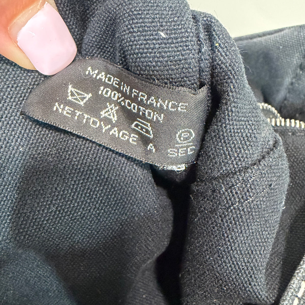 #102 HERMES Black Tote