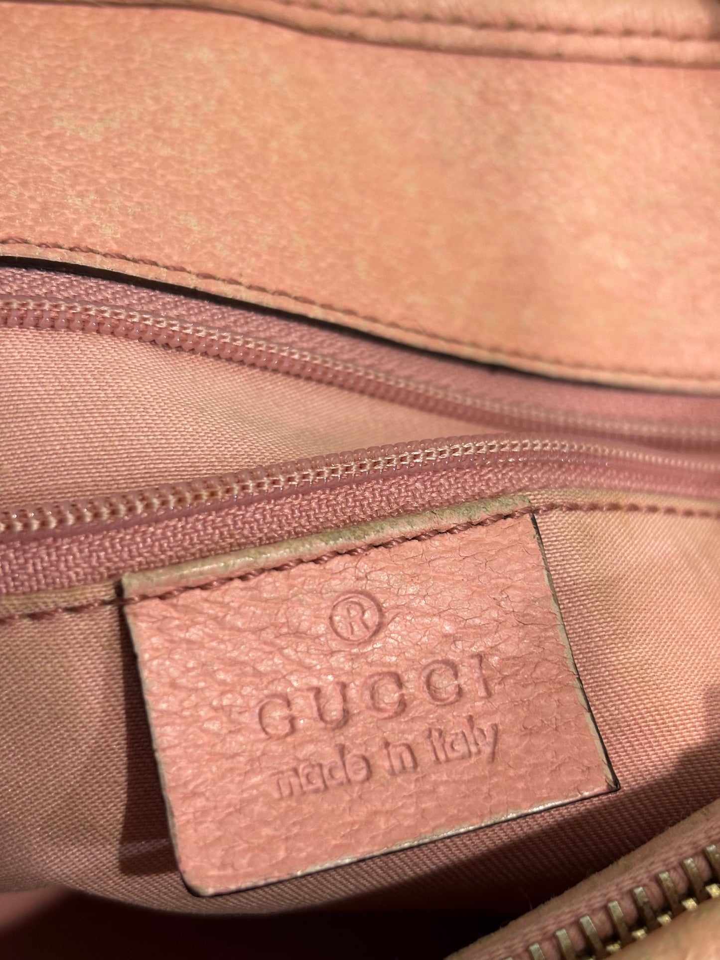 8880 GUCCI Brown Canvas Eclipse Tote