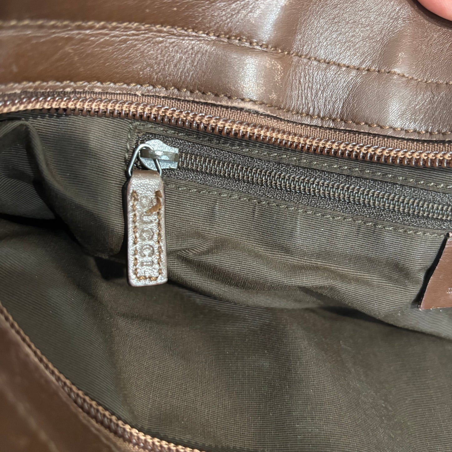 1130 GUCCI Brown Tote