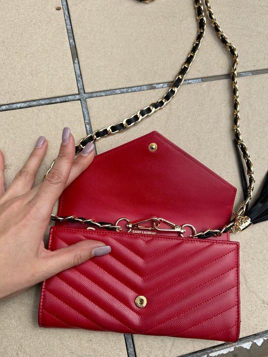 FRIDAY DEAL🔥 YSL Caviar Cassandra Wallet  *Extra 50% Off for Subscribers*