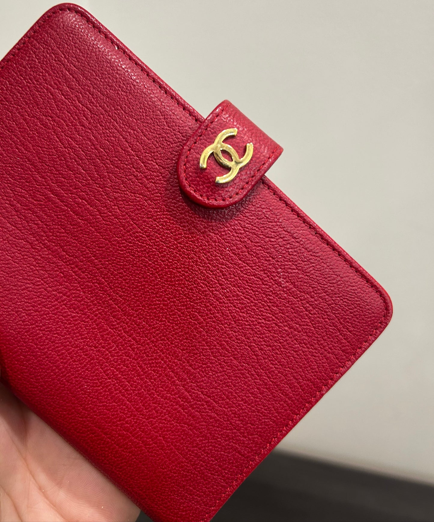 #402 CHANEL Red Agenda