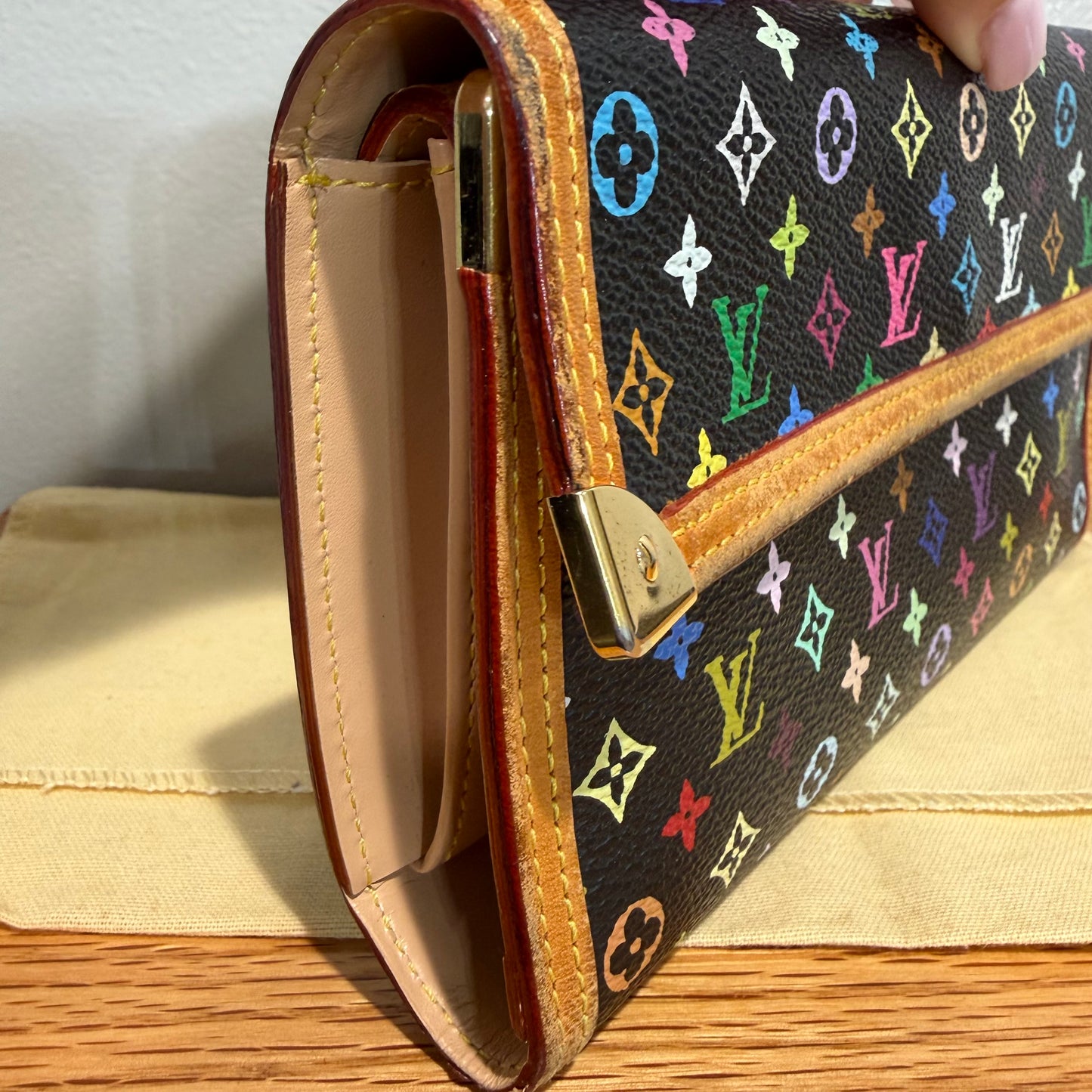 #3217 LOUIS VUITTON Murakami Wallet