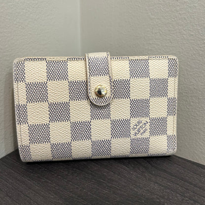 SOLD! Louis Vuitton Damier Azur Wallet