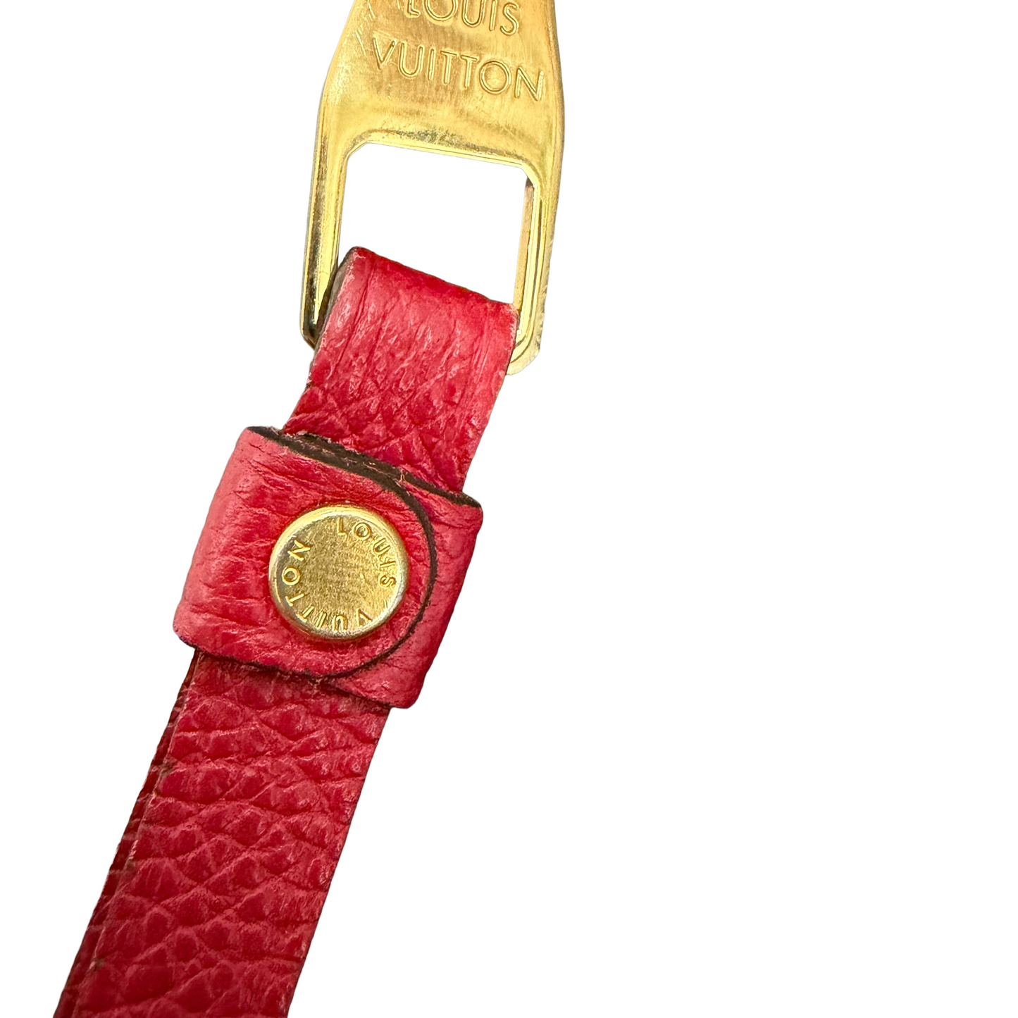 #8219 LOUIS VUITTON Red Empreinte Zip Wallet MSRP $1,170