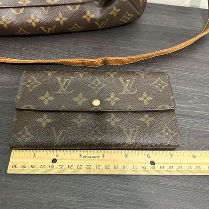 SOLD! Louis Vuitton Monogram Salsa Musette GM & Wallet