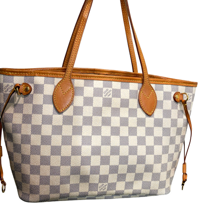 #8239 LOUIS VUITTON Damier Azur Neverfull PM