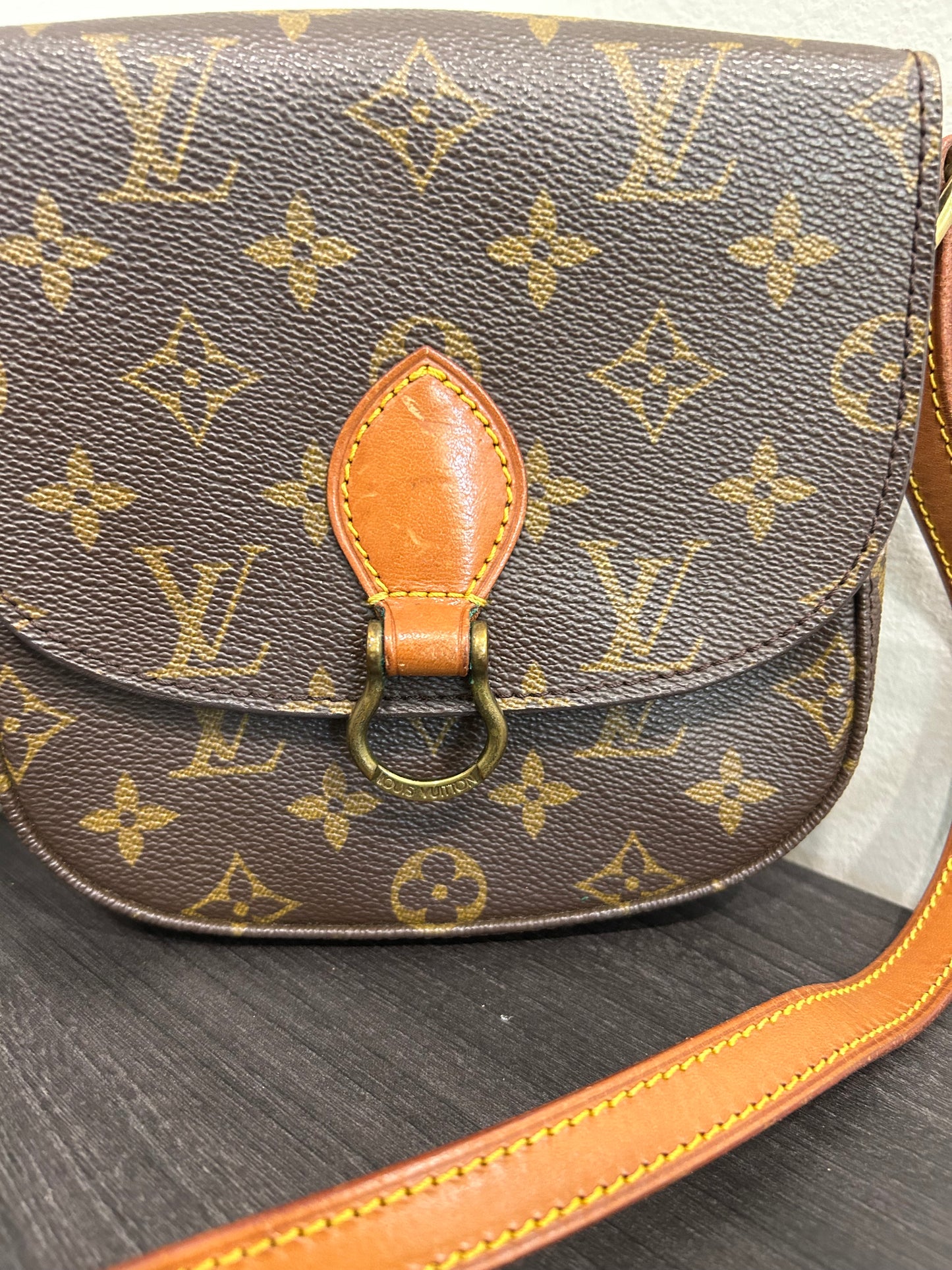 SOLD! Louis Vuitton Monogram Saint Cloud PM Crossbody