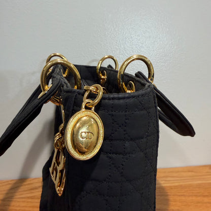 #112 CHRISTIAN DIOR Lady Black Cannage