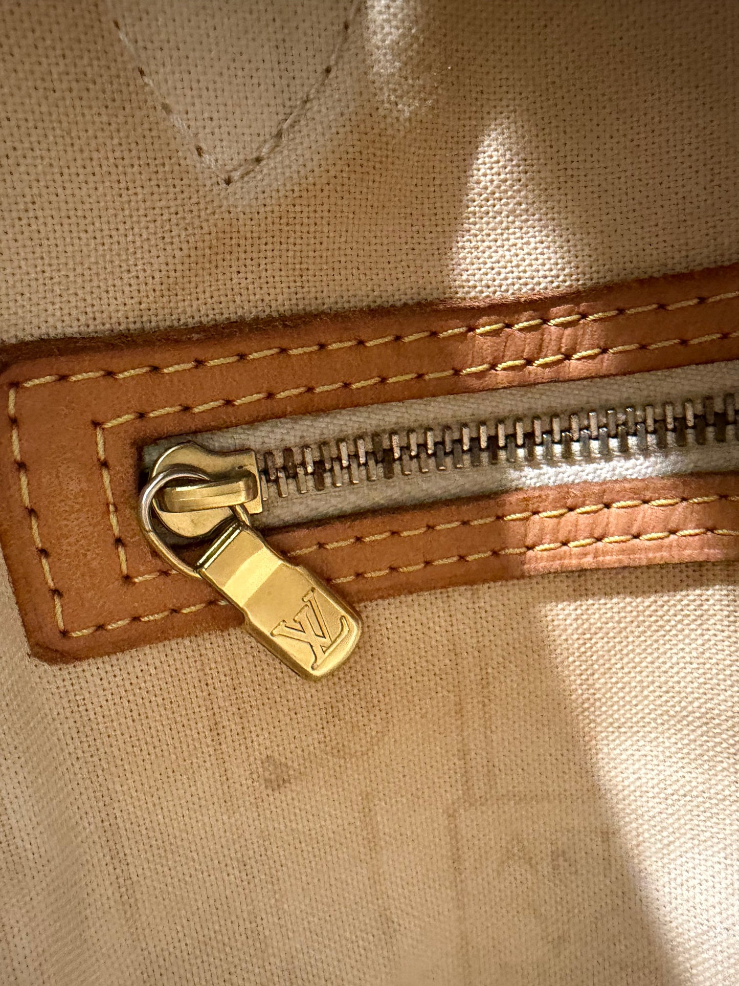 #8288 LOUIS VUITTON Damier Azur Neverfull MM