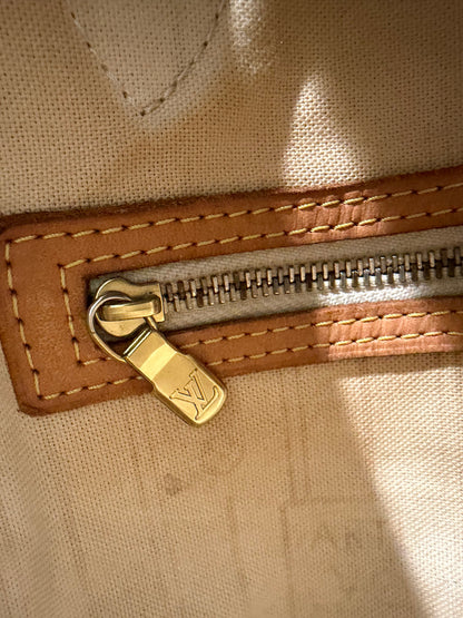 #8288 LOUIS VUITTON Damier Azur Neverfull MM