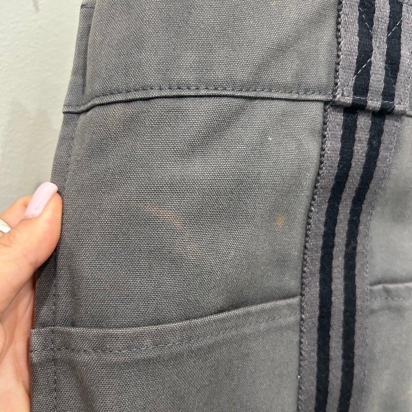 1017 HERMÈS Toile Fourre-Tout MM Tote Grey