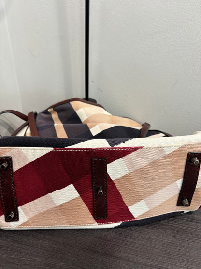 8870 BURBERRY Canvas Tote