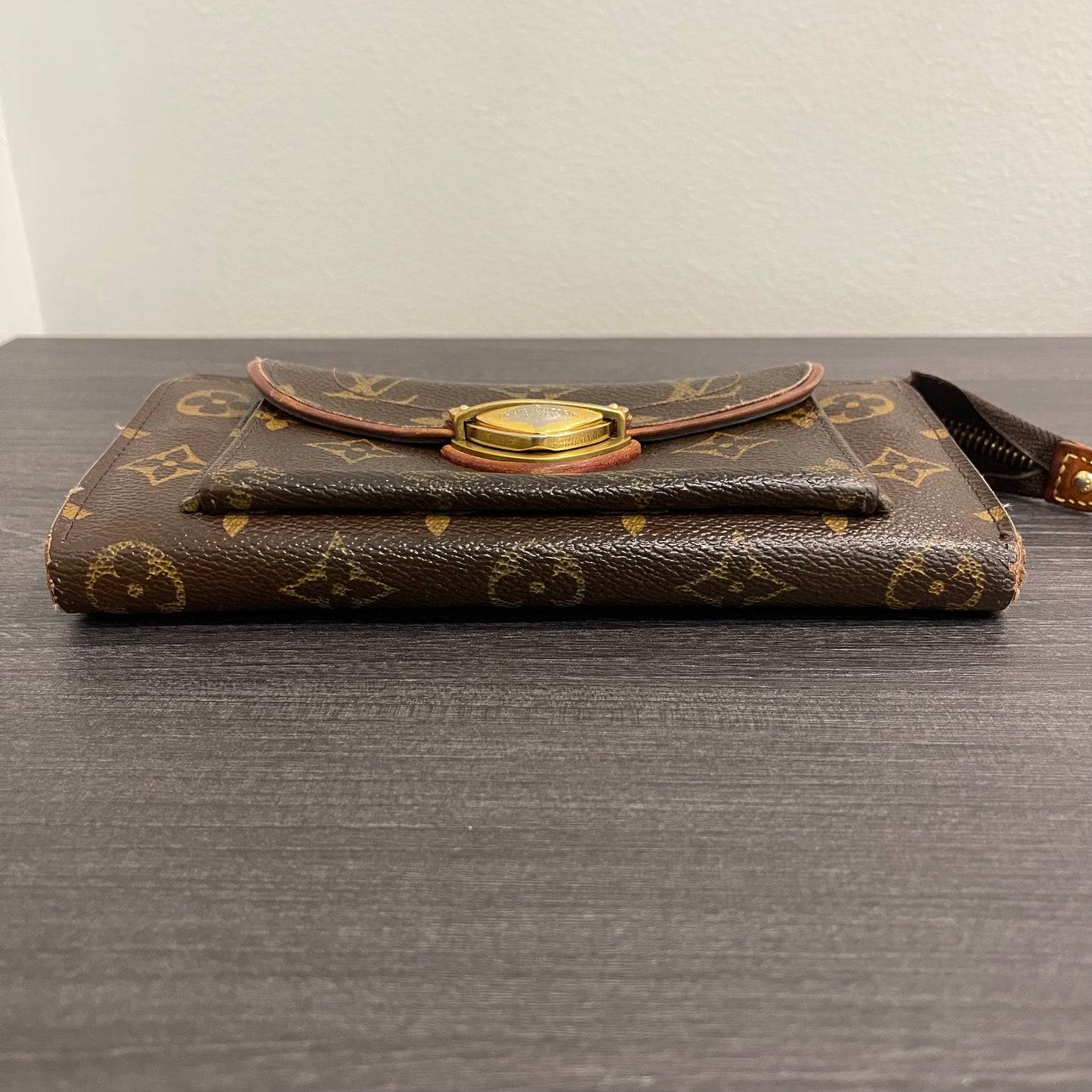 SOLD! Louis Vuitton Monogram Astrid Wallet & Storage Box