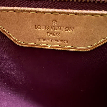 8891 LOUIS VUITTON Burgundy Vernis Brea MM