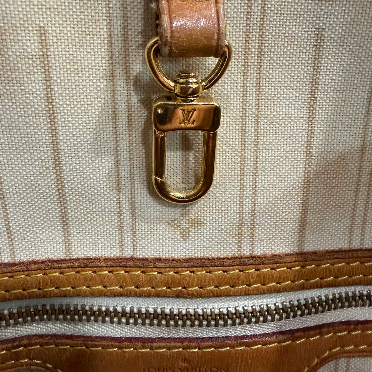 BF-11 LOUIS VUITTON Damier Azur Neverfull MM