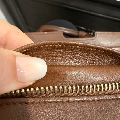 8905 Saint Laurent Brown Leather Classic Y Bag