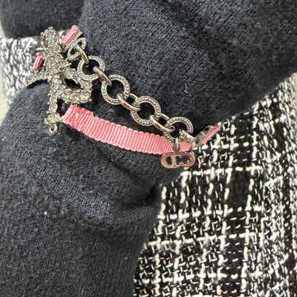 8906 DIOR Set of 2 Choker Necklaces/Double Wrap Bracelets