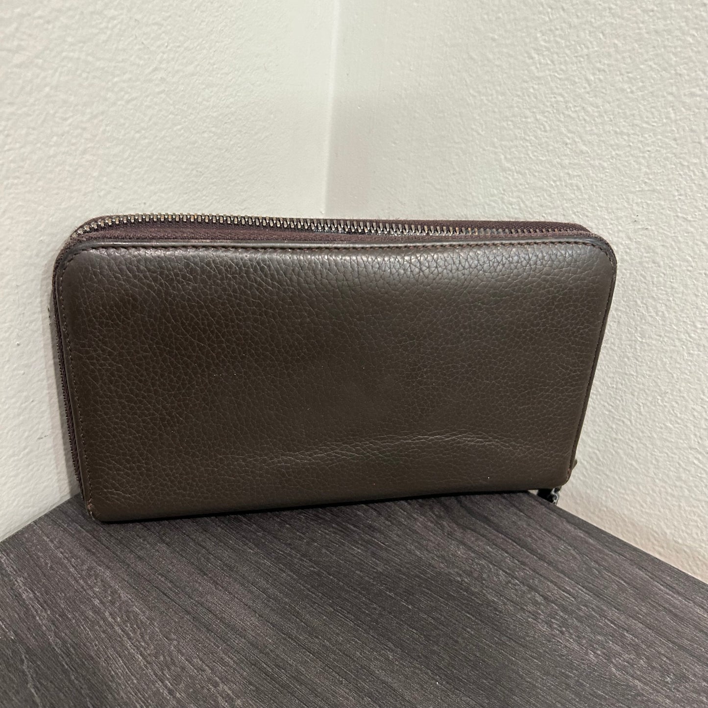 SOLD! Bulgari Zip Wallet