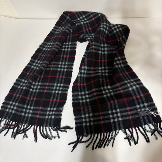 #123 BURBERRY Blue Scarf