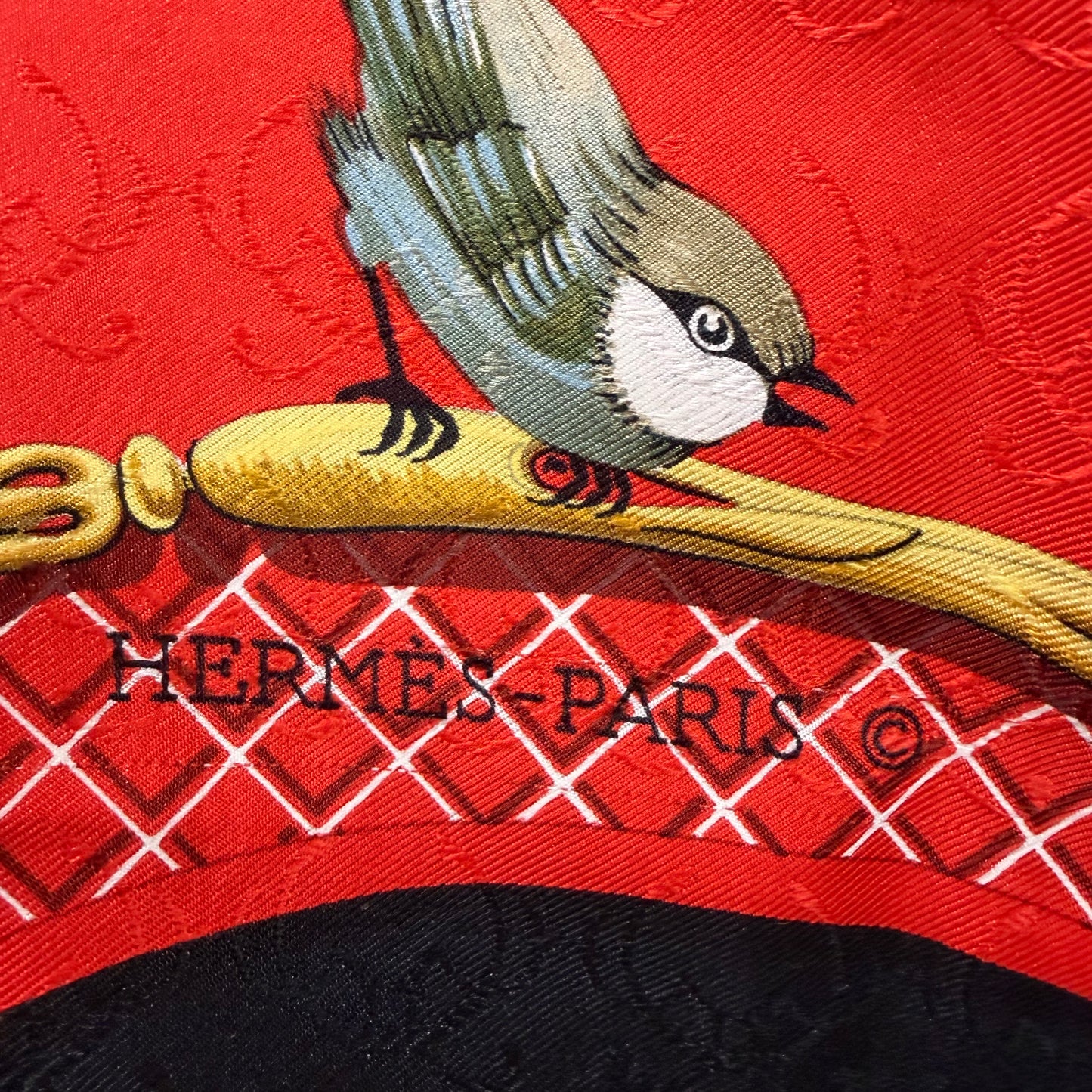 BF-09 HERMÈS Silk Scarf