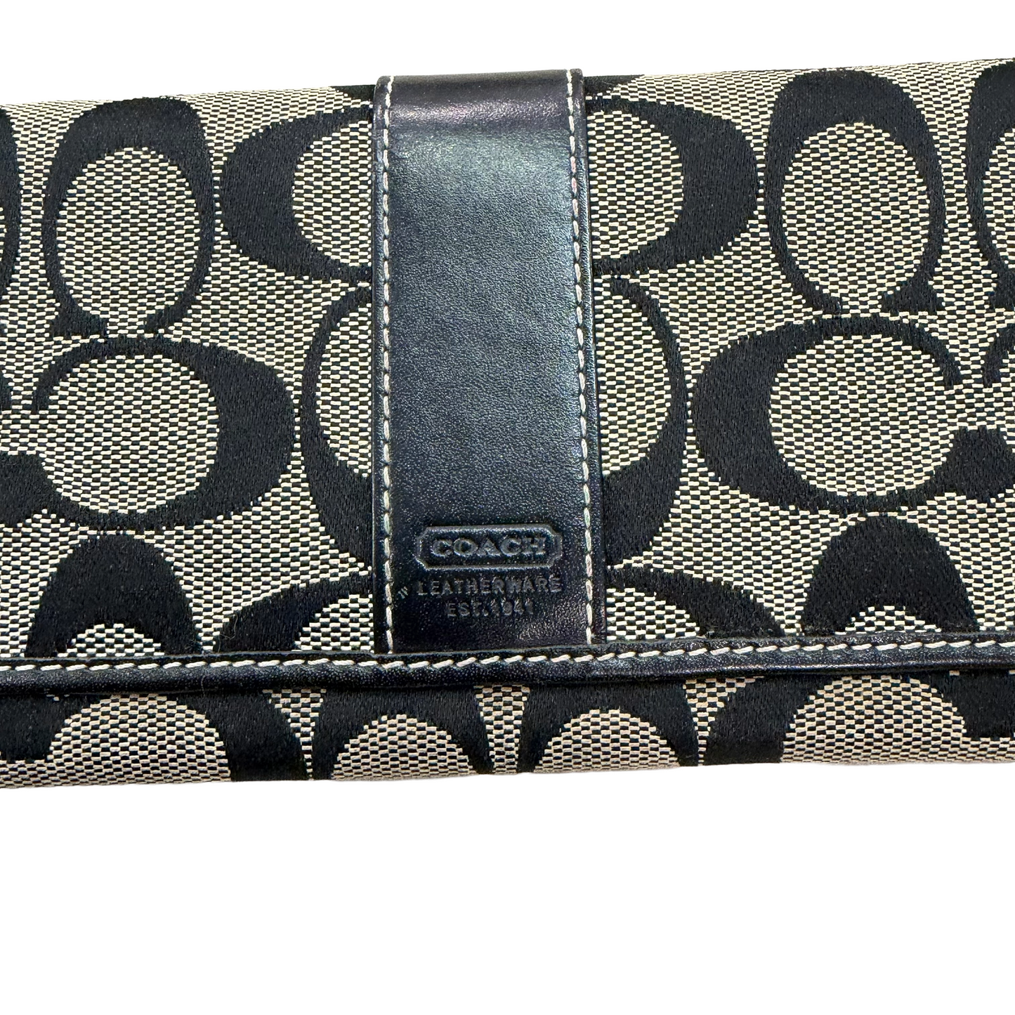 8812 COACH Black Wallet