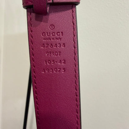 8893 GUCCI Purple GG Marmont Belt Bag Matelasse Velvet MSRP $980