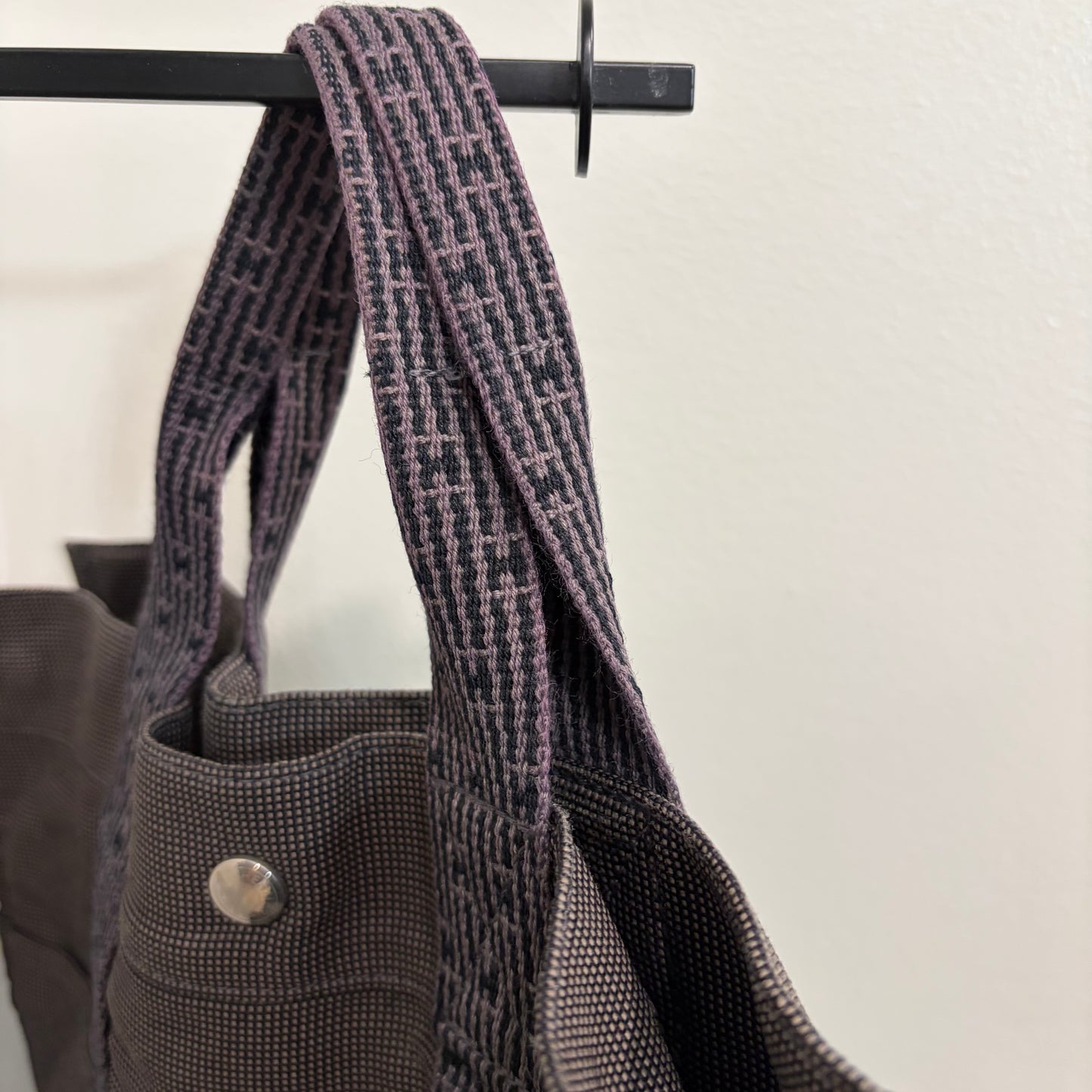 #3224 HERMES Gray Ligne Tote
