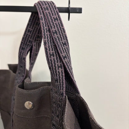 #3224 HERMES Gray Ligne Tote