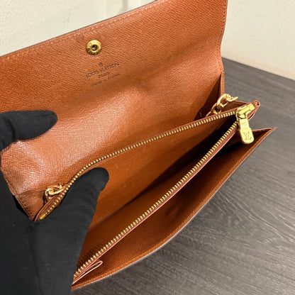 BF-01 LOUIS VUITTON Monogram Long Wallet